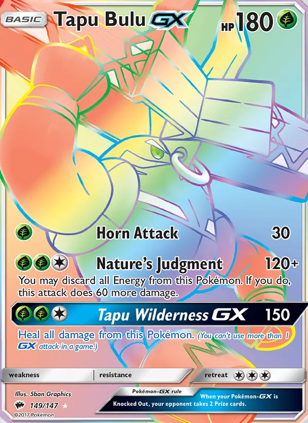 Tapu Bulu GX 149/147 Burning Shadows