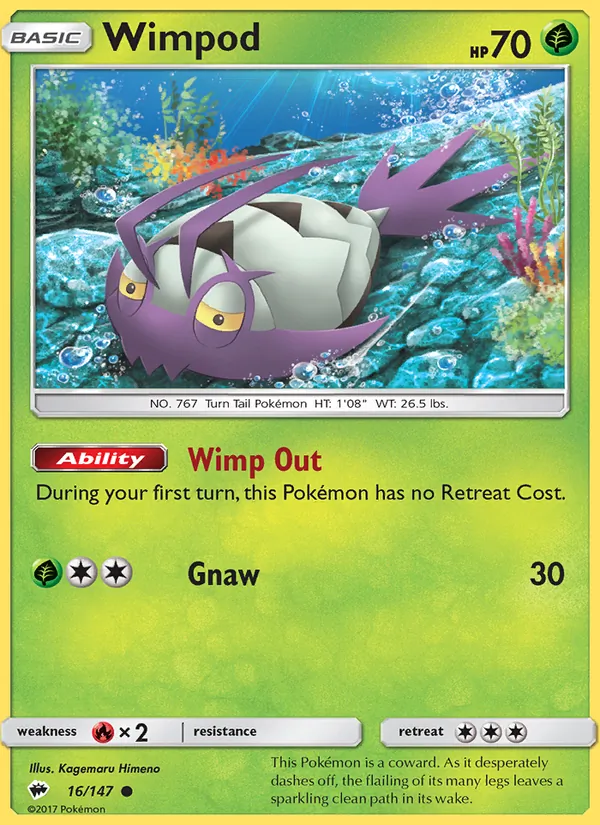 Wimpod 16/147 Burning Shadows