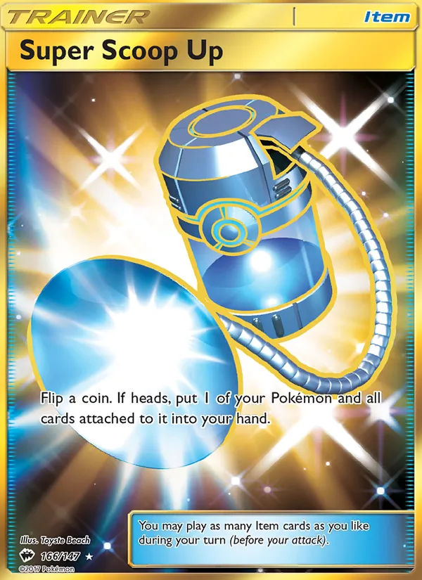 Super Scoop Up 166/147 Burning Shadows