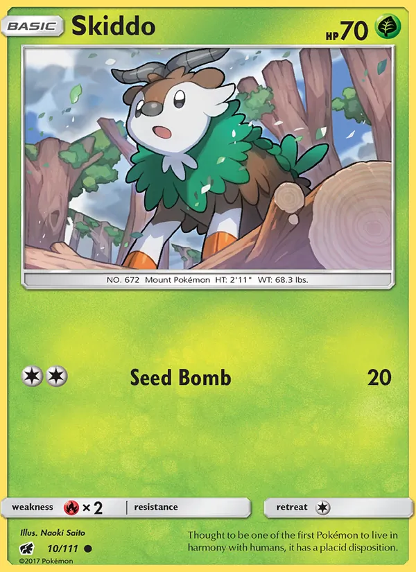 Skiddo 10/111 Crimson Invasion