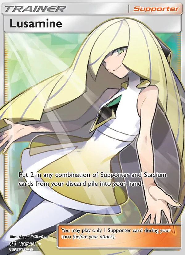 Lusamine 110/111 Crimson Invasion