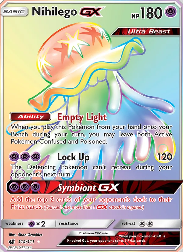 Nihilego GX 114/111 Crimson Invasion