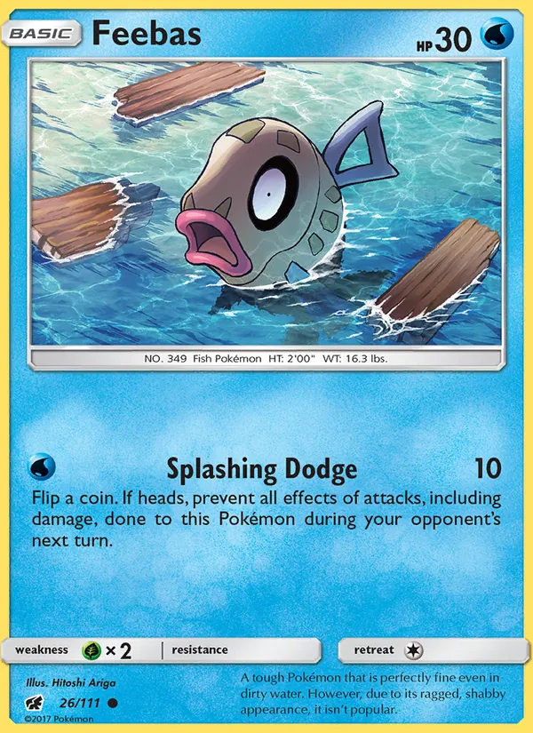 Feebas 26/111 Crimson Invasion