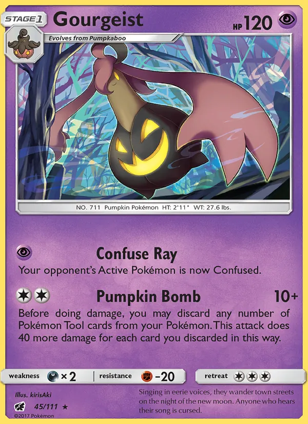 Gourgeist 45/111 Crimson Invasion