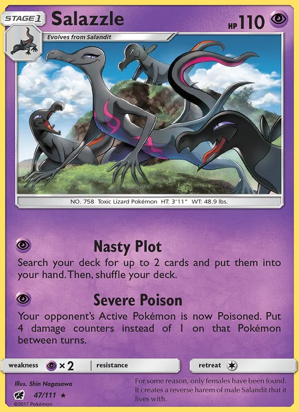 Salazzle 47/111 Crimson Invasion
