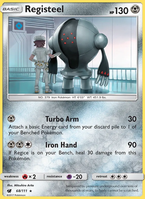 Registeel 68/111 Crimson Invasion