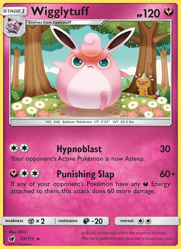 Wigglytuff 72/111 Crimson Invasion