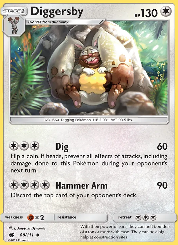Diggersby 88/111 Crimson Invasion