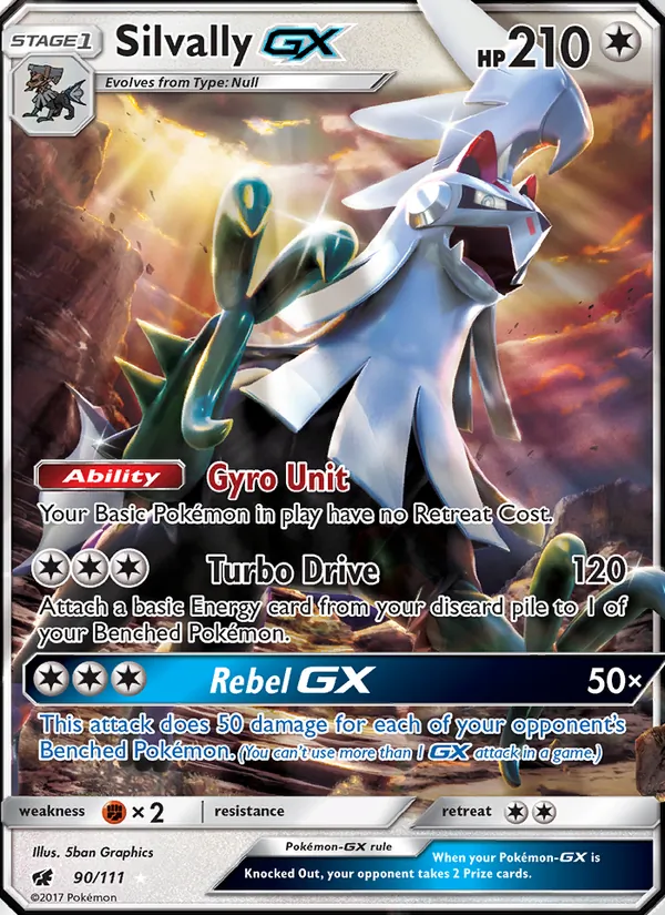 Silvally GX 90/111 Crimson Invasion