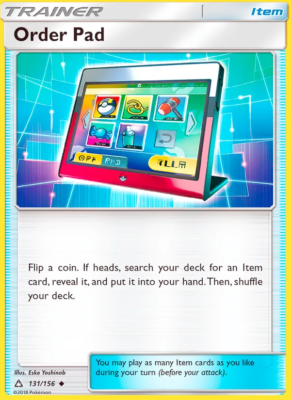 Order Pad 131/156 Ultra Prism