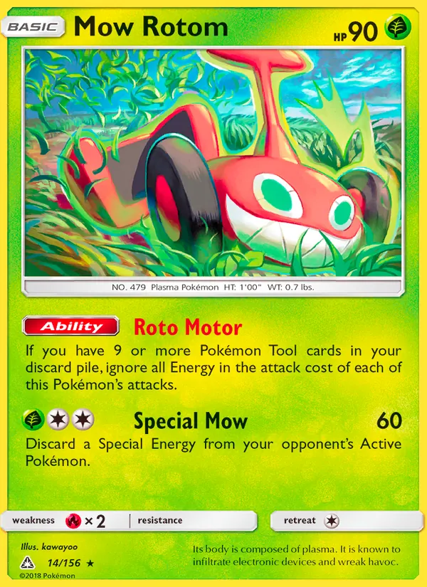 Mow Rotom 14/156 Ultra Prism