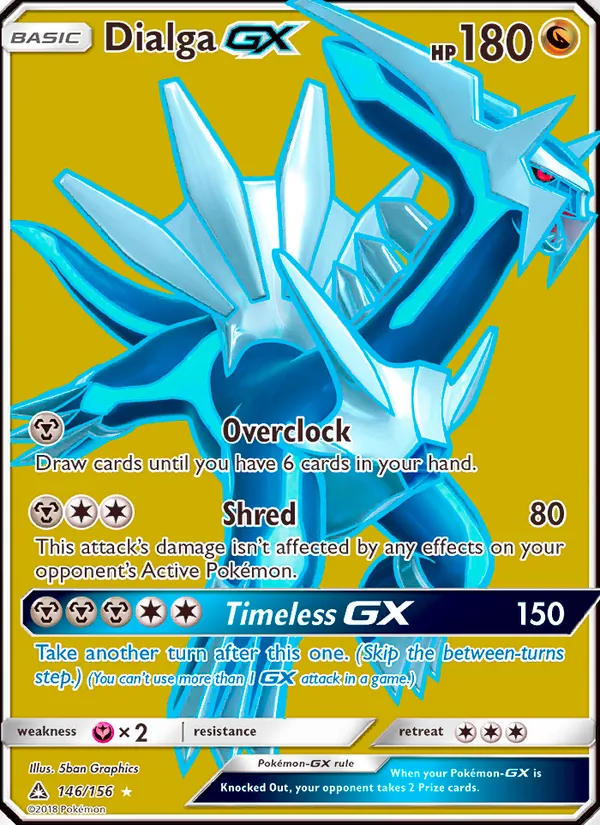 Dialga GX 146/156 Ultra Prism