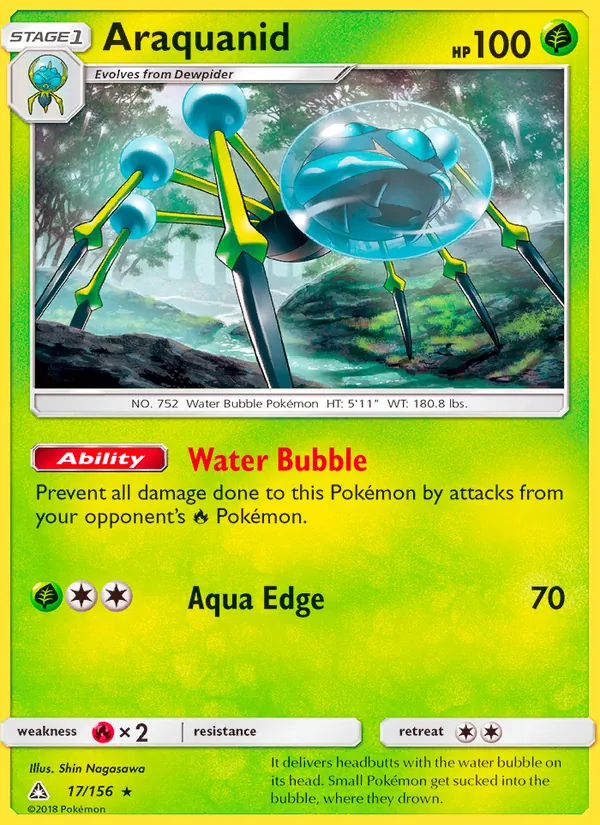 Araquanid 17/156 Ultra Prism