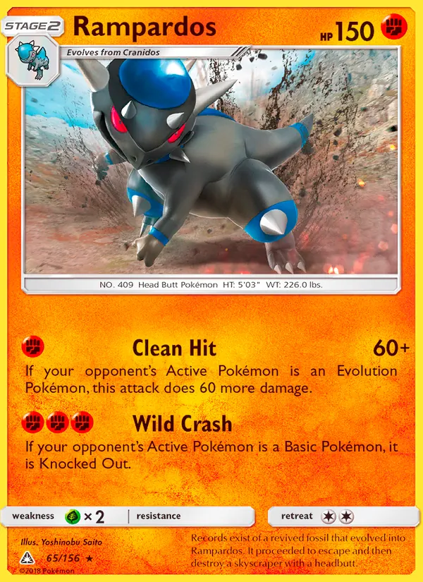 Rampardos 65/156 Ultra Prism