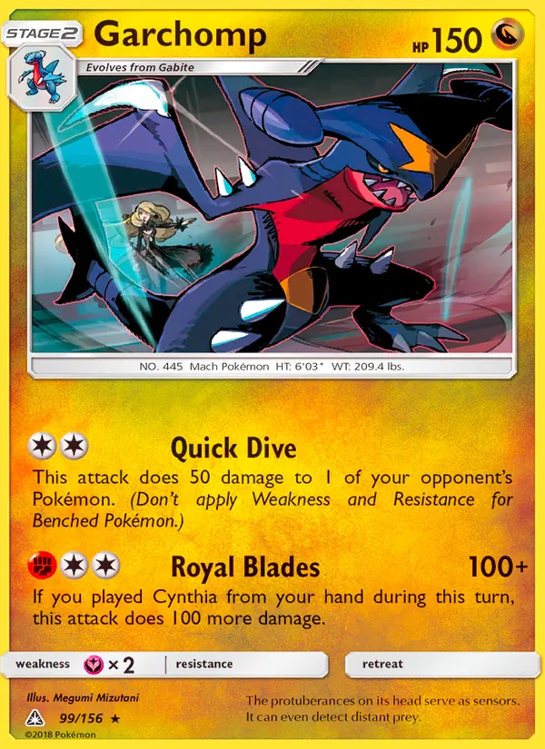 Garchomp 99/156 Ultra Prism