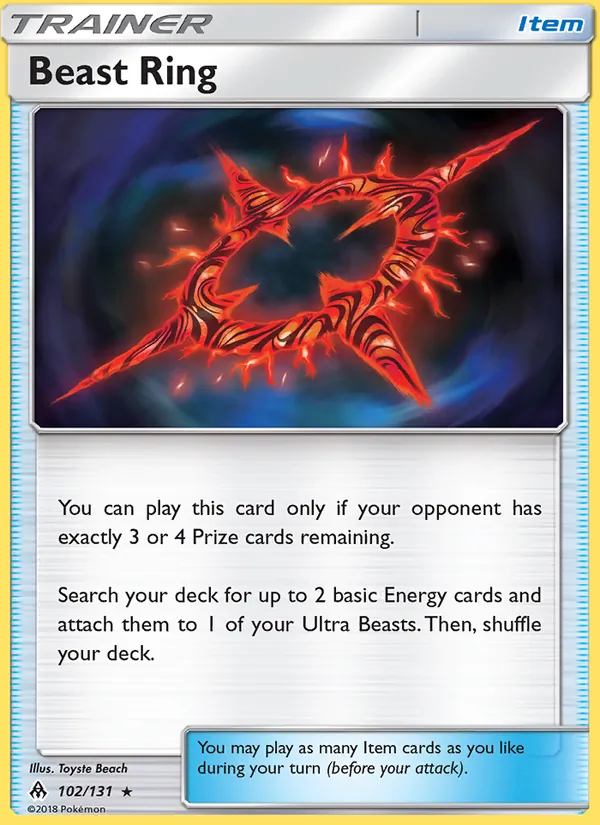 Beast Ring 102/131 Forbidden Light