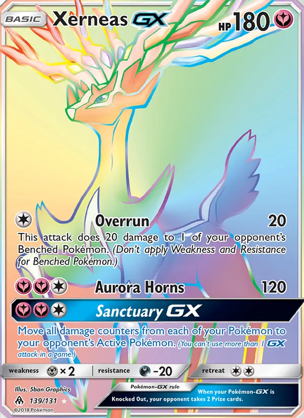 Xerneas GX 139/131 Forbidden Light