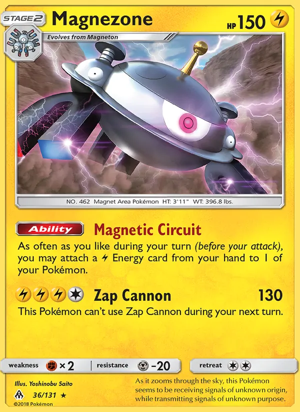 Magnezone 36/131 Forbidden Light