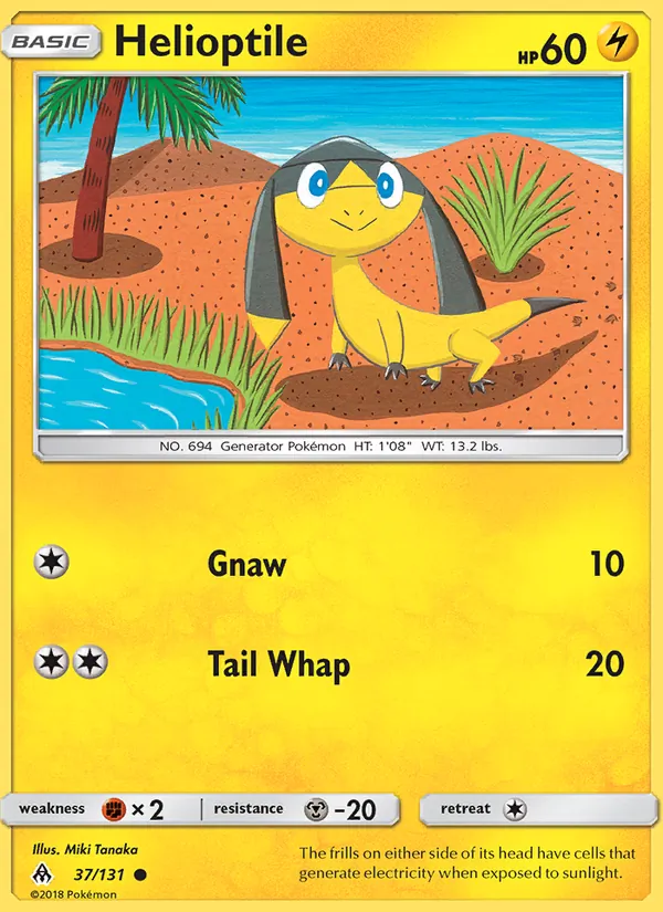 Helioptile 37/131 Forbidden Light