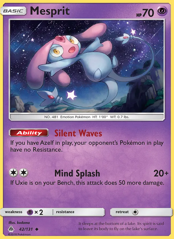 Mesprit 42/131 Forbidden Light