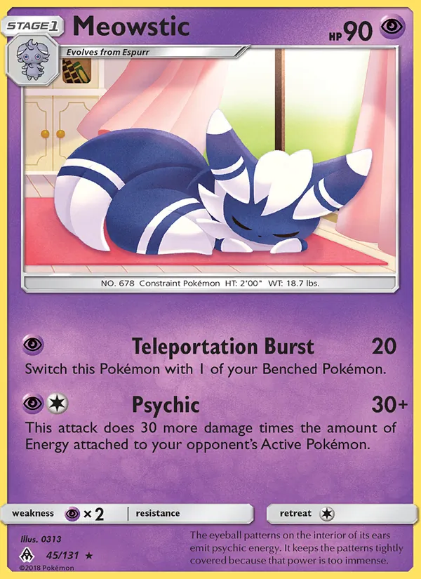 Meowstic 45/131 Forbidden Light