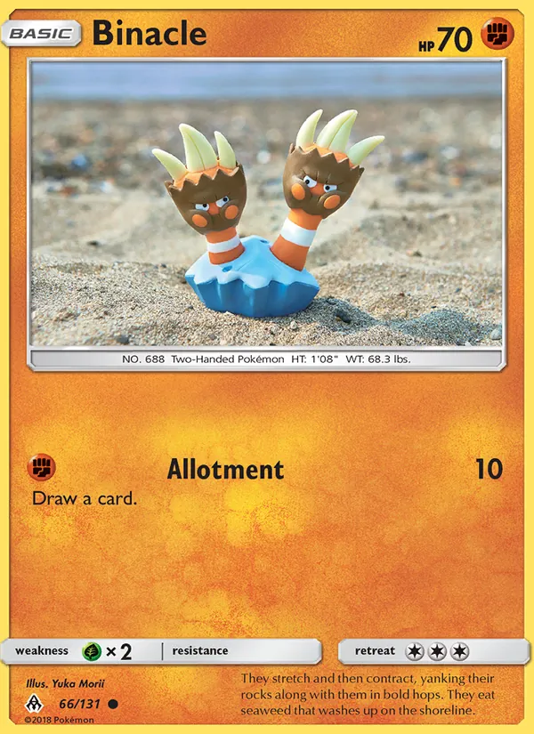 Binacle 66/131 Forbidden Light