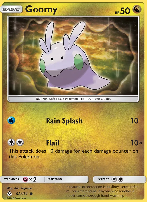 Goomy 92/131 Forbidden Light