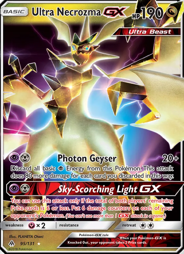 Ultra Necrozma GX 95/131 Forbidden Light