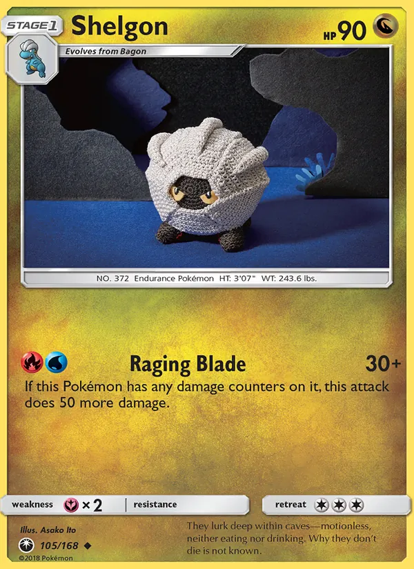 Shelgon 105/168 Celestial Storm