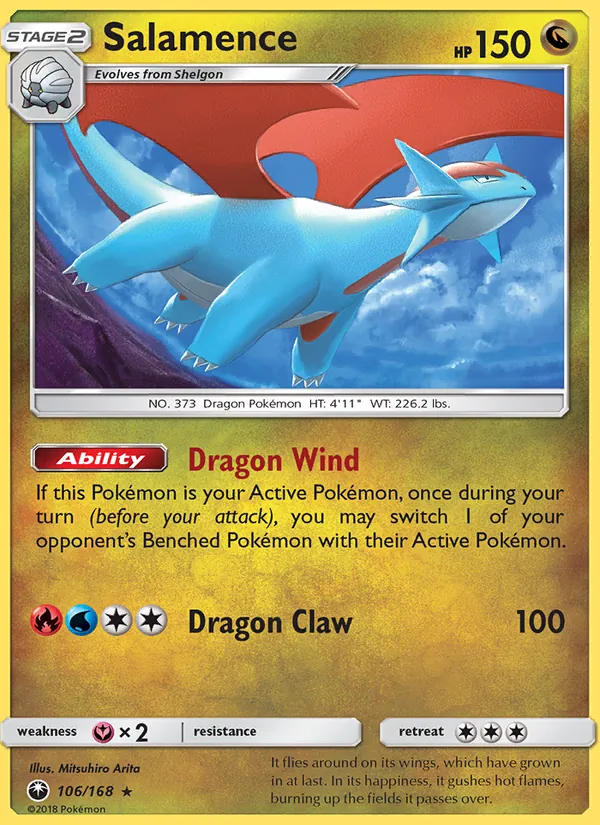 Salamence 106/168 Celestial Storm