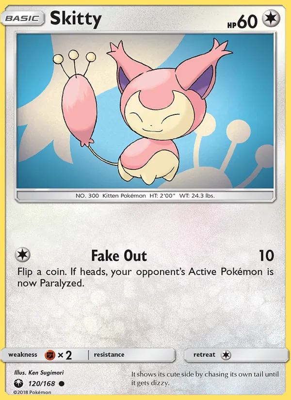 Skitty 120/168 Celestial Storm