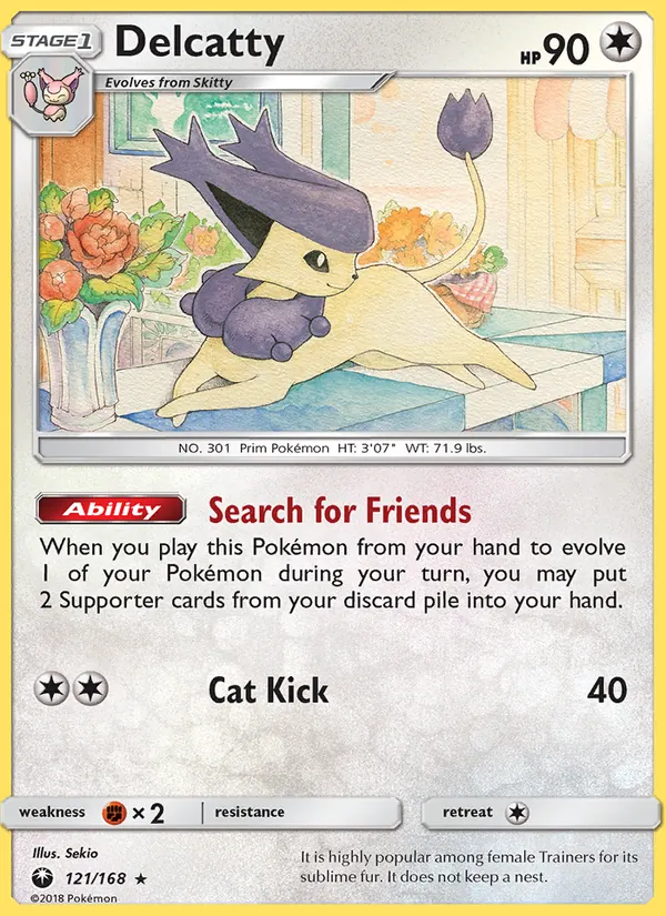 Delcatty 121/168 Celestial Storm