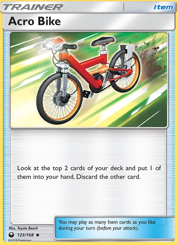 Acro Bike 123/168 Celestial Storm