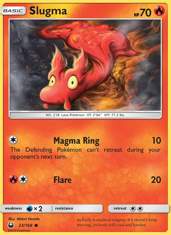 Slugma 23/168 Celestial Storm