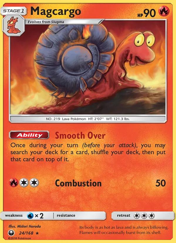 Magcargo 24/168 Celestial Storm