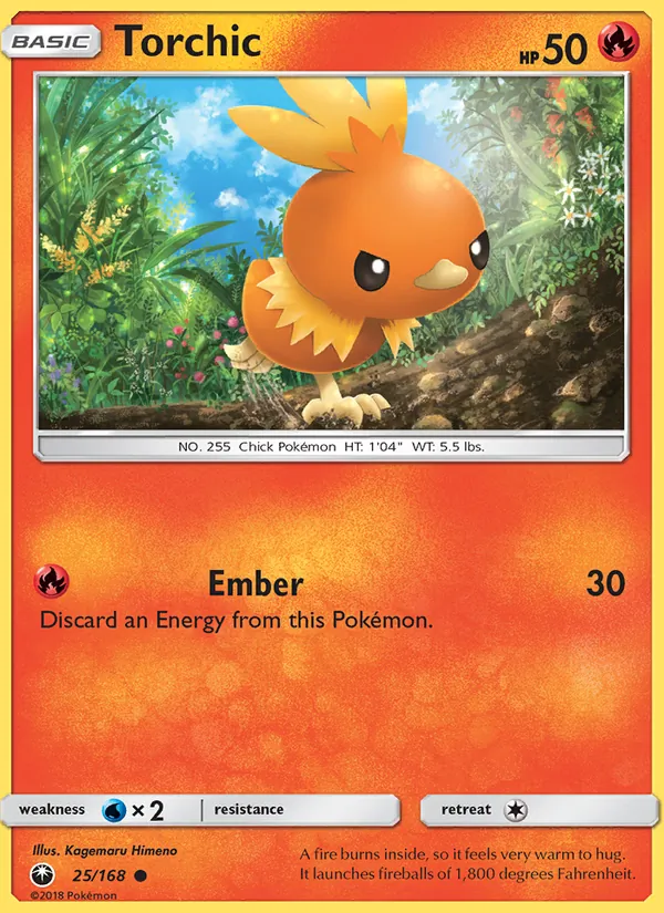 Torchic 25/168 Celestial Storm