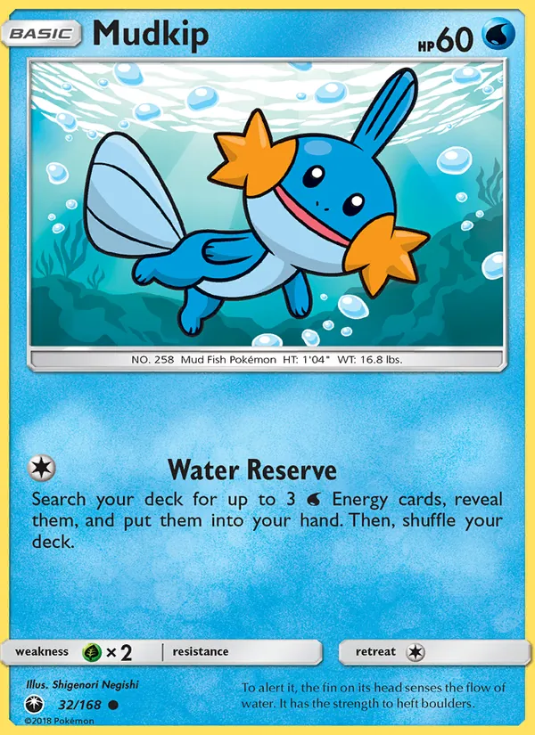 Mudkip 32/168 Celestial Storm