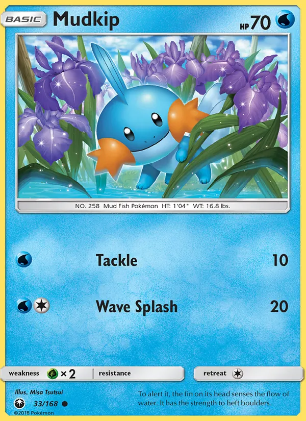 Mudkip 33/168 Celestial Storm
