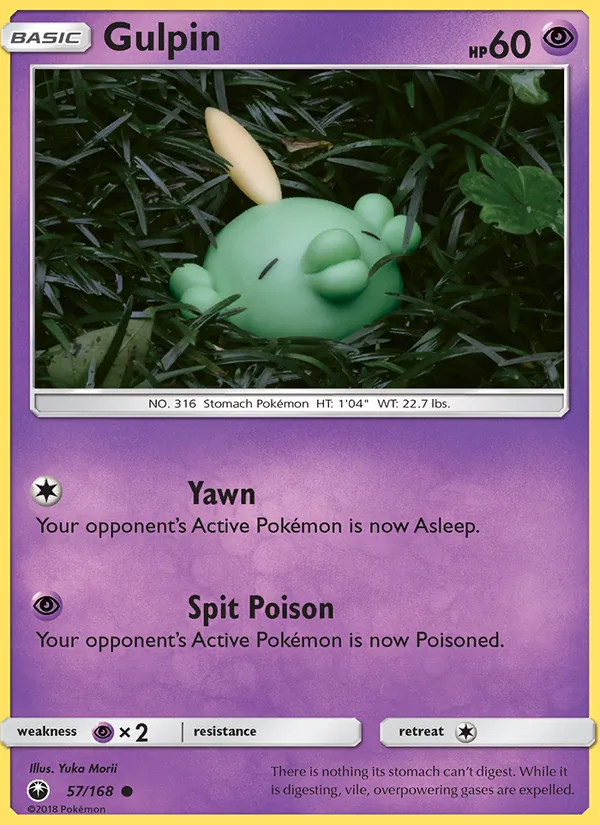 Gulpin 57/168 Celestial Storm
