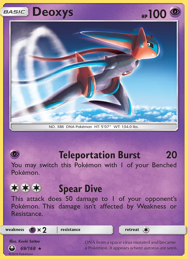 Deoxys 69/168 Celestial Storm