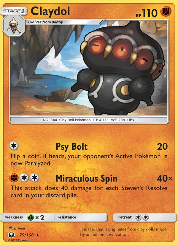 Claydol 79/168 Celestial Storm