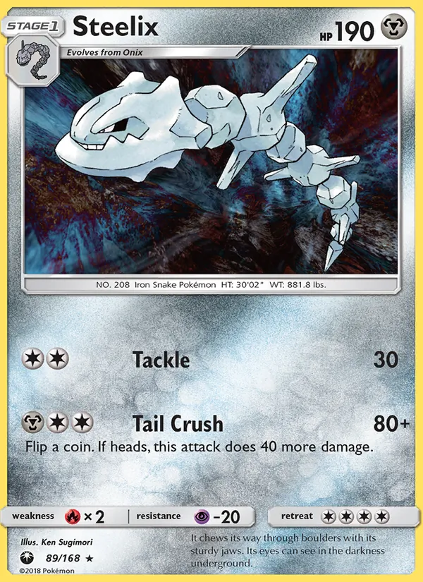 Steelix 89/168 Celestial Storm