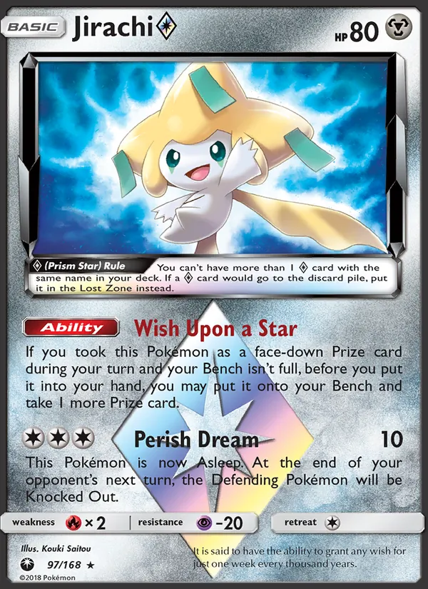 Jirachi ◇ 97/168 Celestial Storm