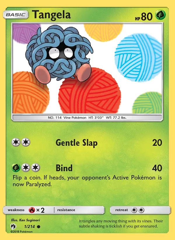 Tangela 1/214 Lost Thunder