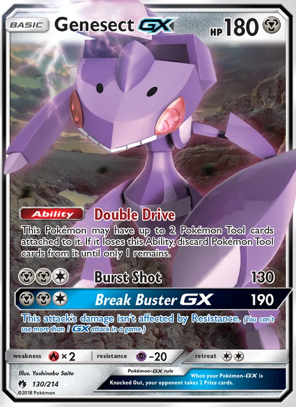 Genesect GX 130/214 Lost Thunder