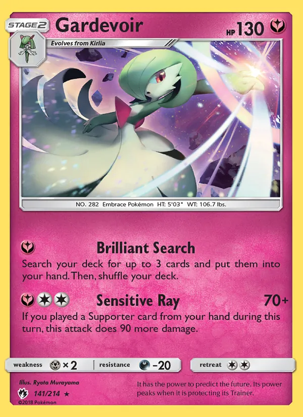 Gardevoir 141/214 Lost Thunder