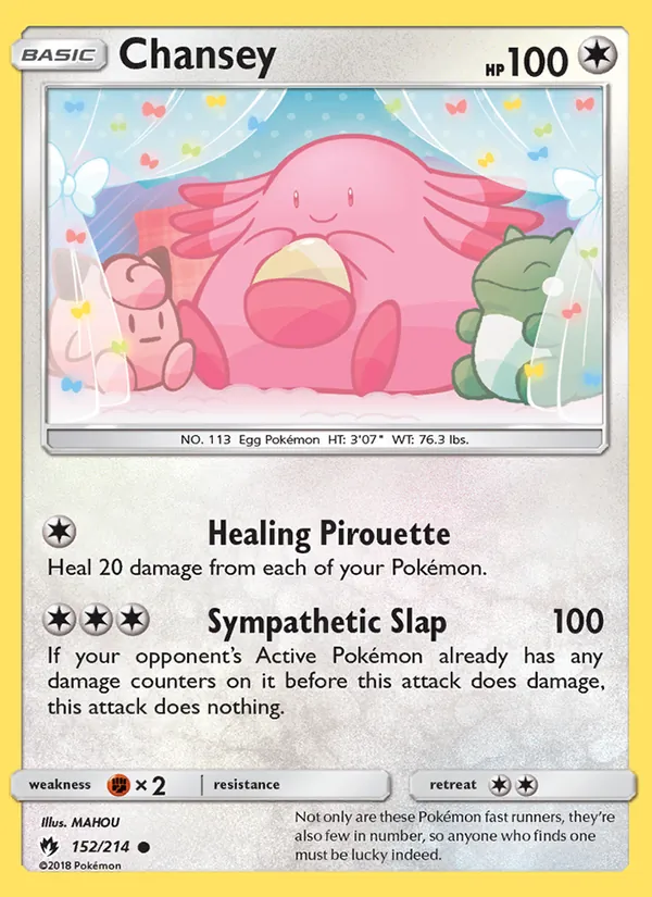 Chansey 152/214 Lost Thunder