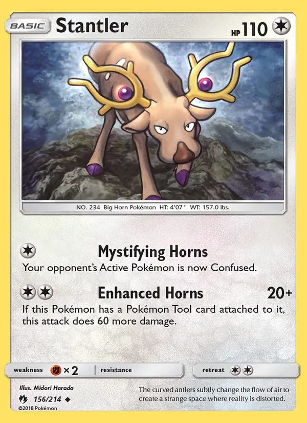 Stantler 156/214 Lost Thunder