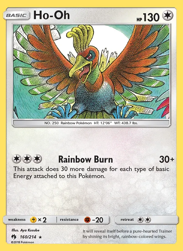 Ho-Oh 160/214 Lost Thunder
