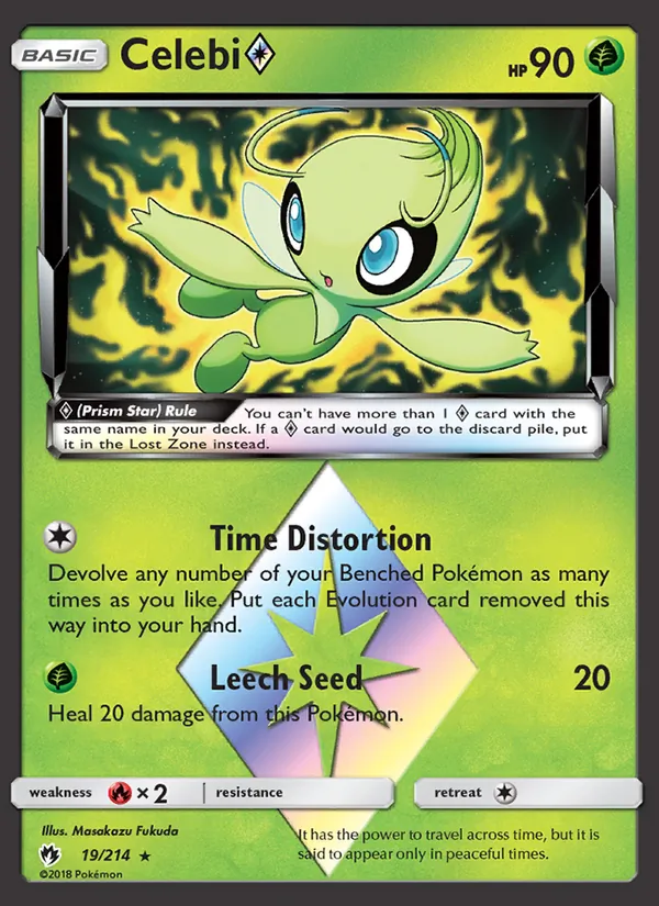 Celebi ◇ 19/214 Lost Thunder